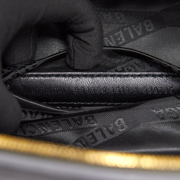 Balenciaga authentic luxury handbag leather craftsmanship