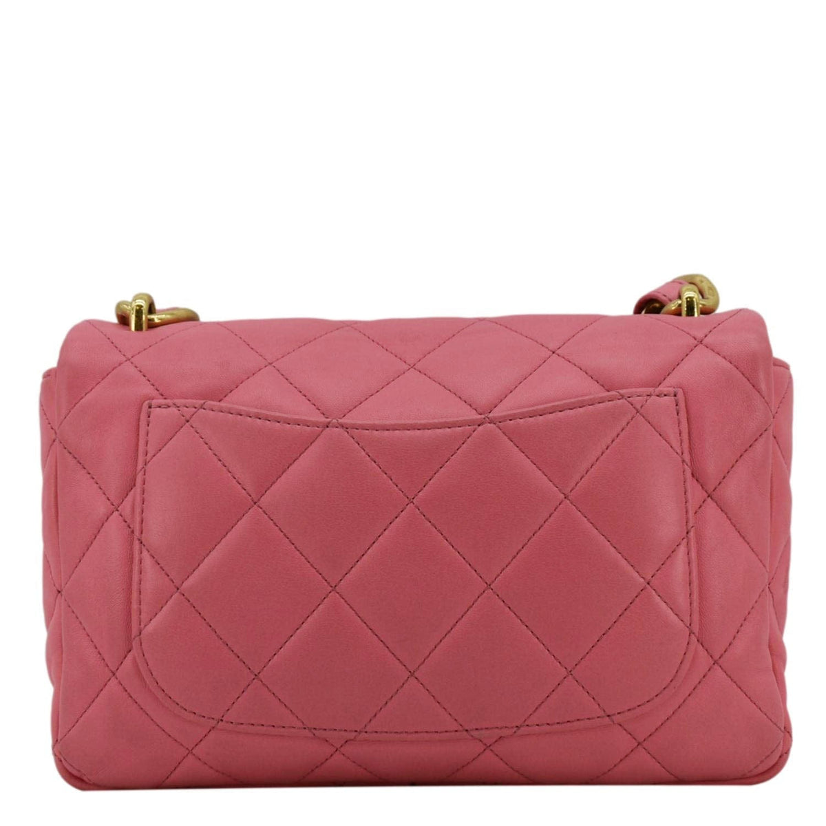 Chanel Bags Chanel Funky Town Flap Large Lambskin Quilted Leather Shoulder Bag Pink Premium Designer Shoulder Bag