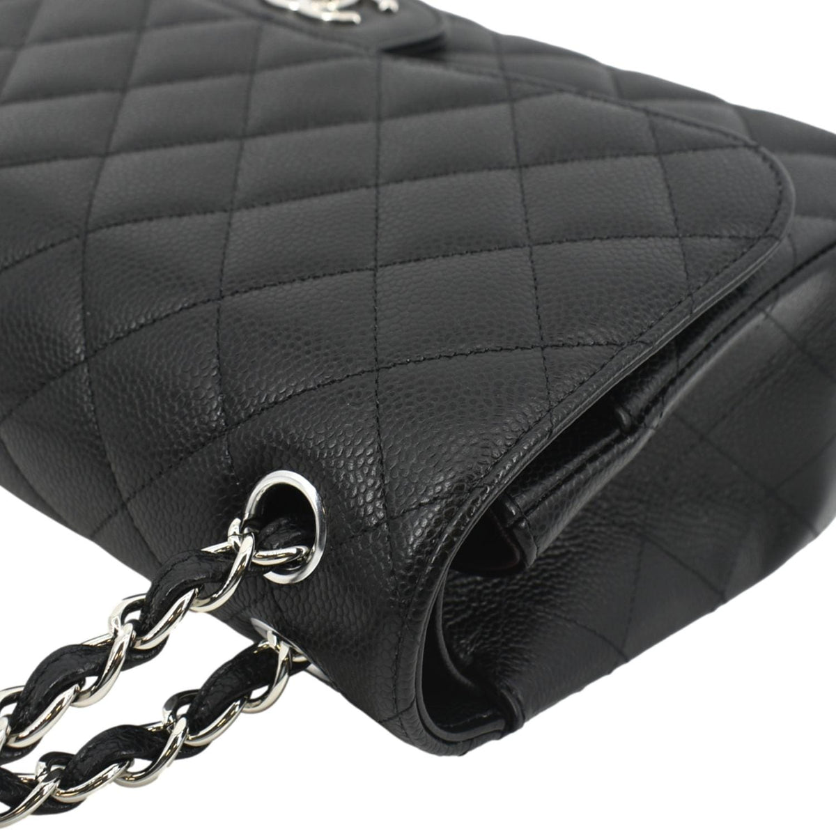 Chanel Bags Chanel Classic Large Double Flap Quilted Leather Shoulder Bag Black Elegant Everyday Designer Handbag