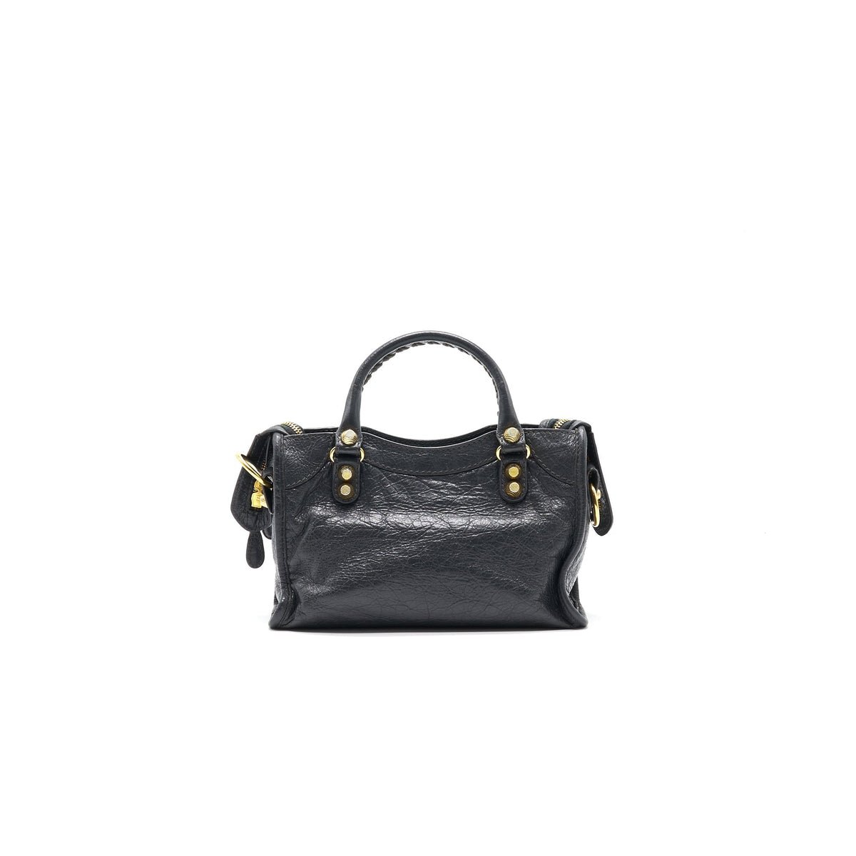 Balenciaga women's handbag Grey luxury designer leather