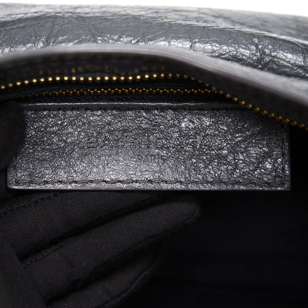 Balenciaga designer handbag leather closeup detail