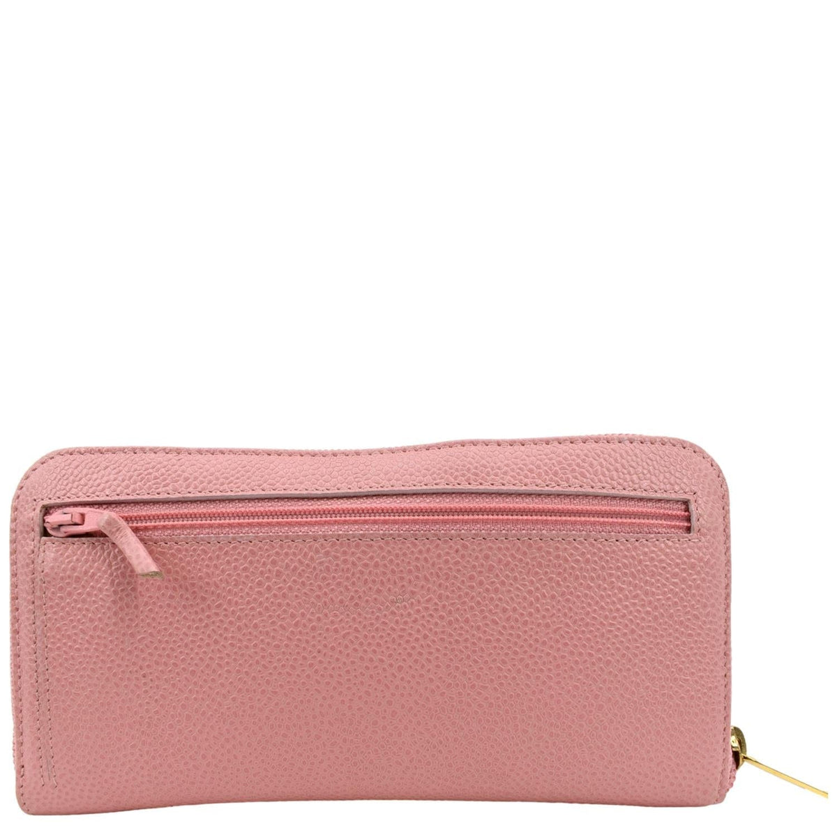 Chanel Wallets? Chanel Timeless Caviar Zip Around Wallet Pink Premium Leather Designer Wallet
