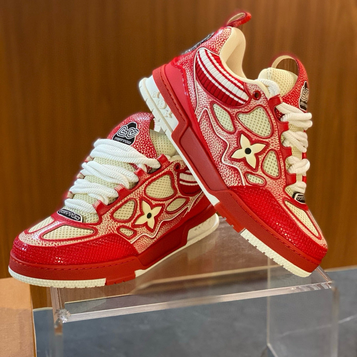 Velouxe Shoes?  Velouxe Lou Trainers Luxury Lifestyle Designer Footwear