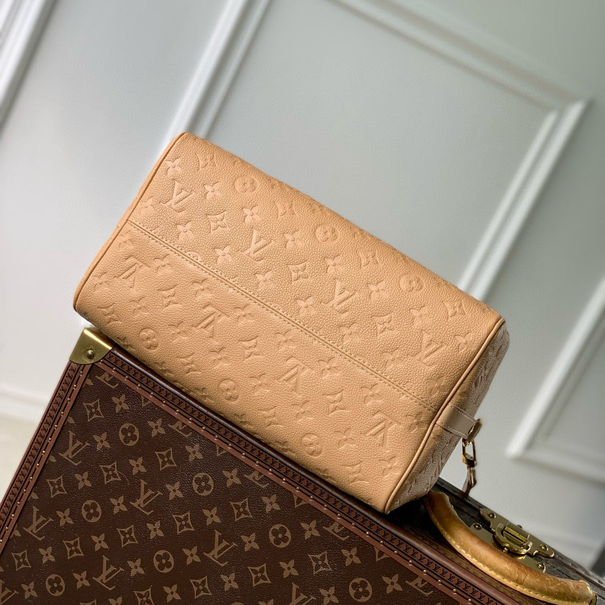 Louis Vuitton Bags- Louis Vuitton Lou Speedy Soft 30 Bag Elegant Everyday Designer Handbag