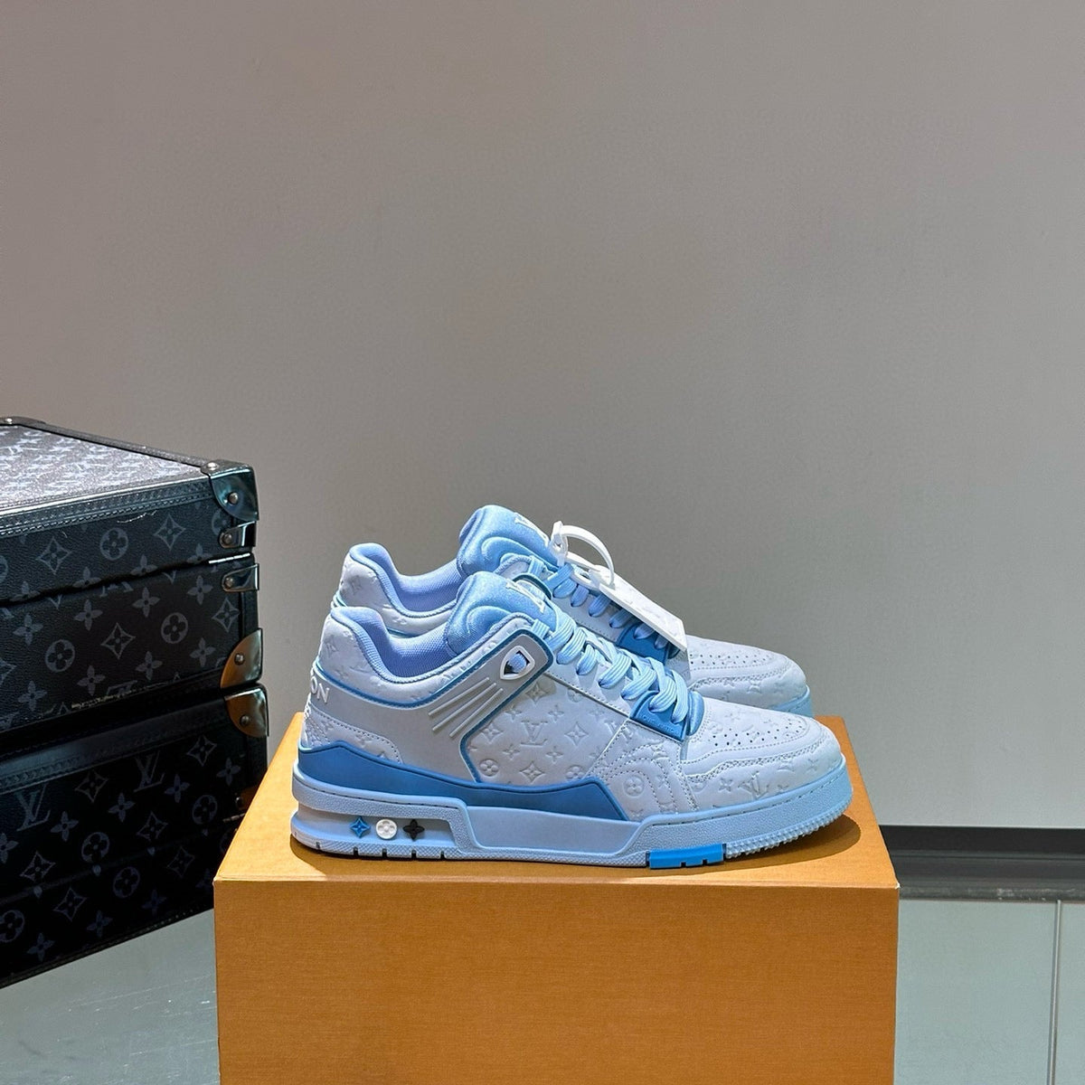 Louis Vuitton Shoes- Louis Vuitton Lou Trainers Comfortable Everyday Designer Shoes