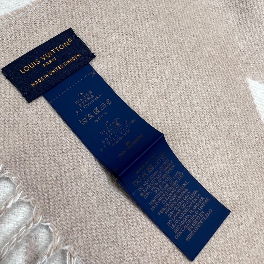 Louis Vuitton Scarves- Louis Vuitton Lou Scarf Elegant Everyday Designer Scarf