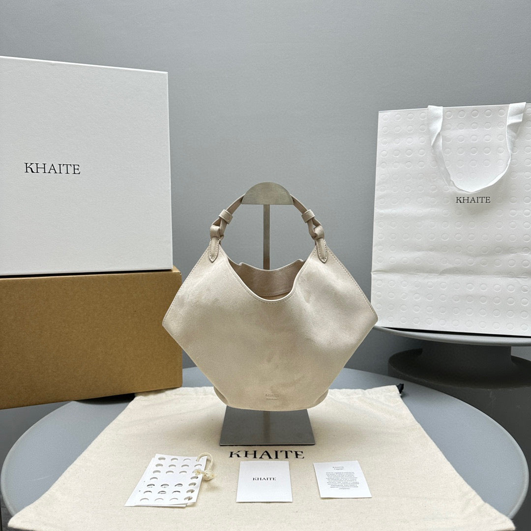 Bags- Khaite Mini Lotus Bag Premium Designer Shoulder Bag