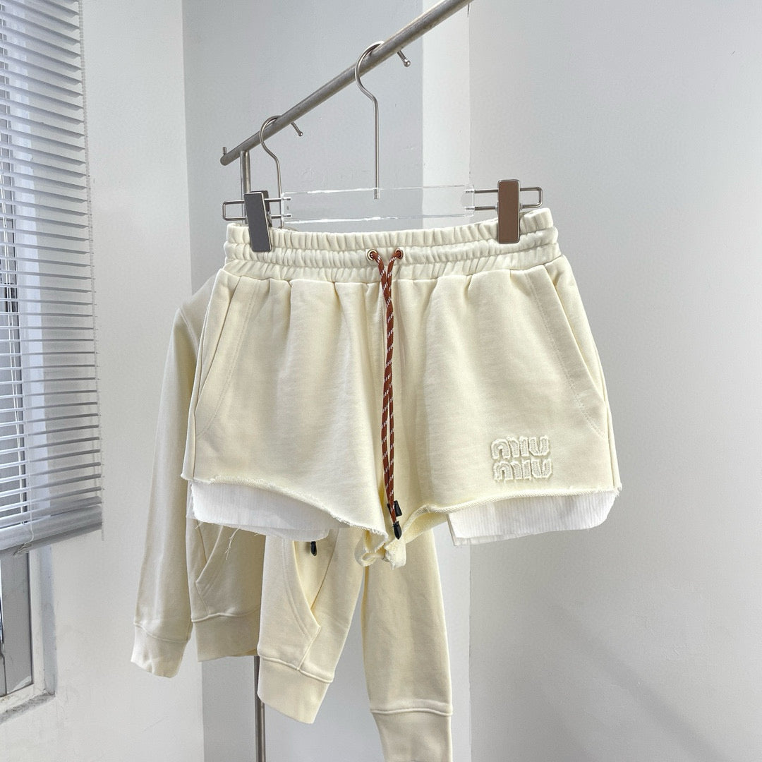 Shorts- Miu M Shorts Everyday Lightweight Designer Shorts