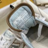 Side profile of Fendi Sneakers showcasing structured silhouette