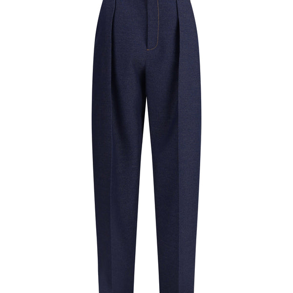 Bottega Veneta Pants? Bottega Veneta Women Mélange Wool Pants Tailored Everyday Designer Pants