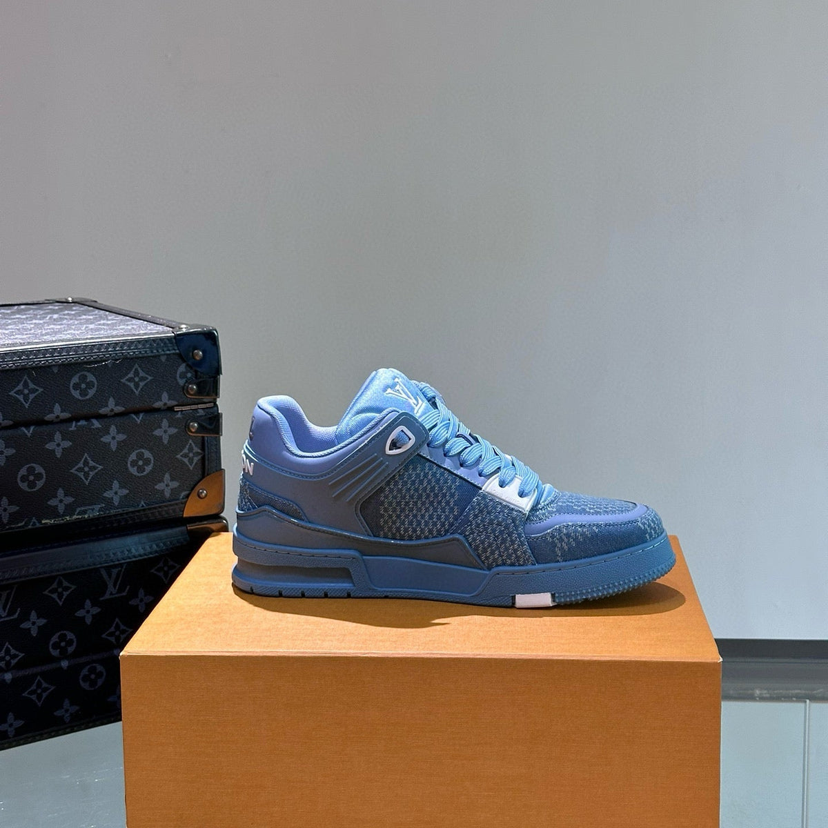 Louis Vuitton Shoes- Louis Vuitton Lou Trainers Premium Designer Casual Shoes