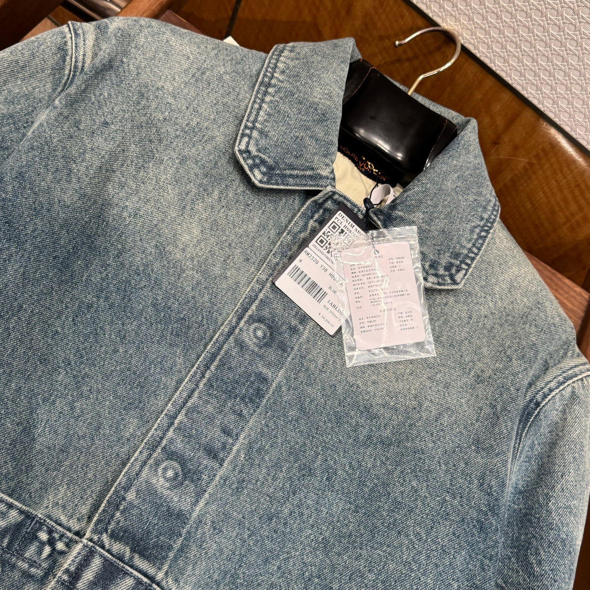 Louis Vuitton Tops- Louis Vuitton Lou Denim Shirt Premium Designer Casual Top