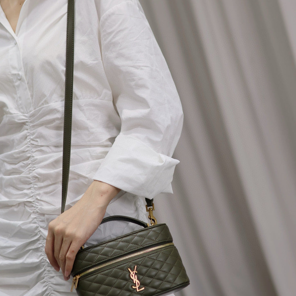 Saint Laurent Bags- Saint Laurent Gaby Vanity Bag Nd Luxury Designer Leather Handbag