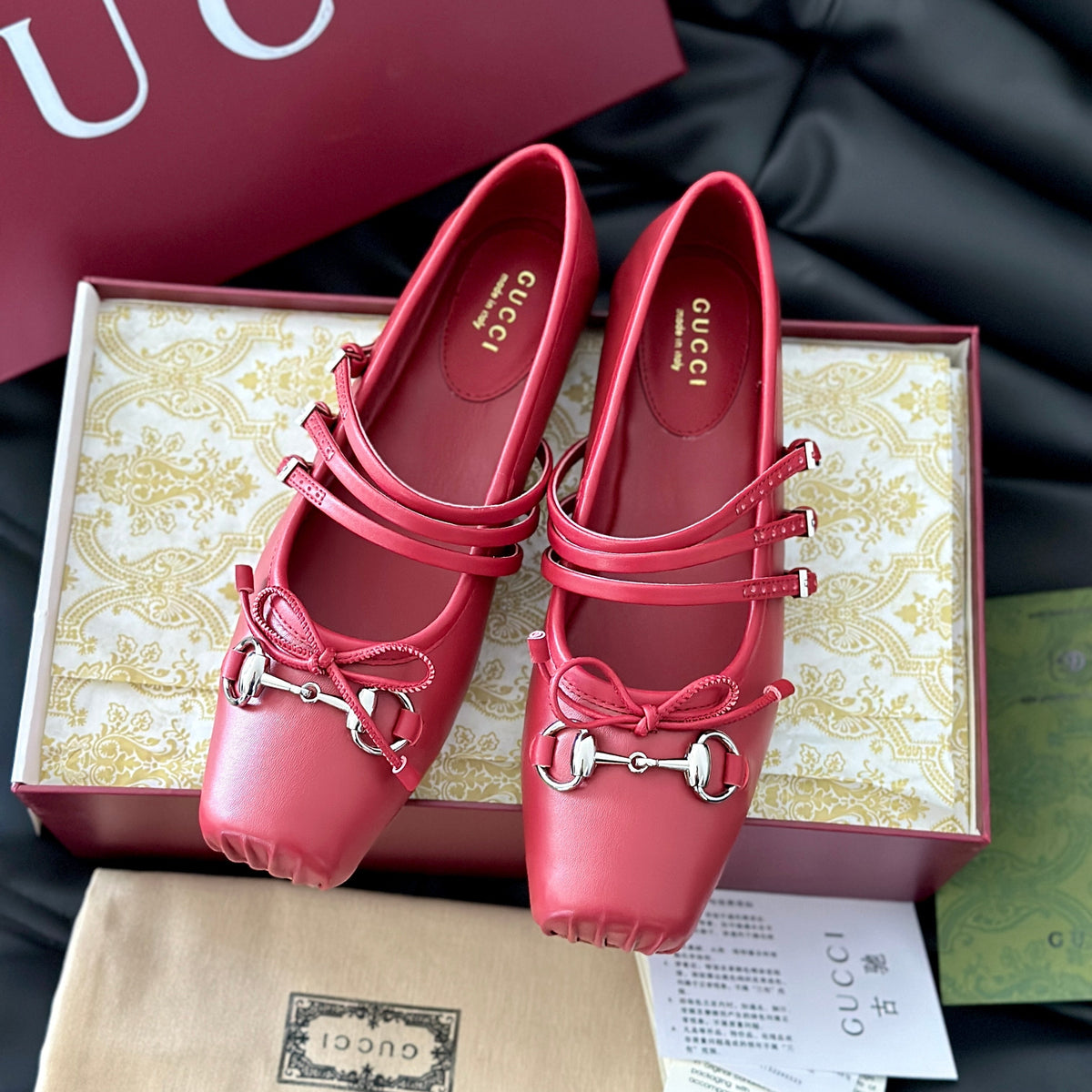 Gucci Shoes- Gucci Ballet Flats Comfortable Everyday Designer Shoes