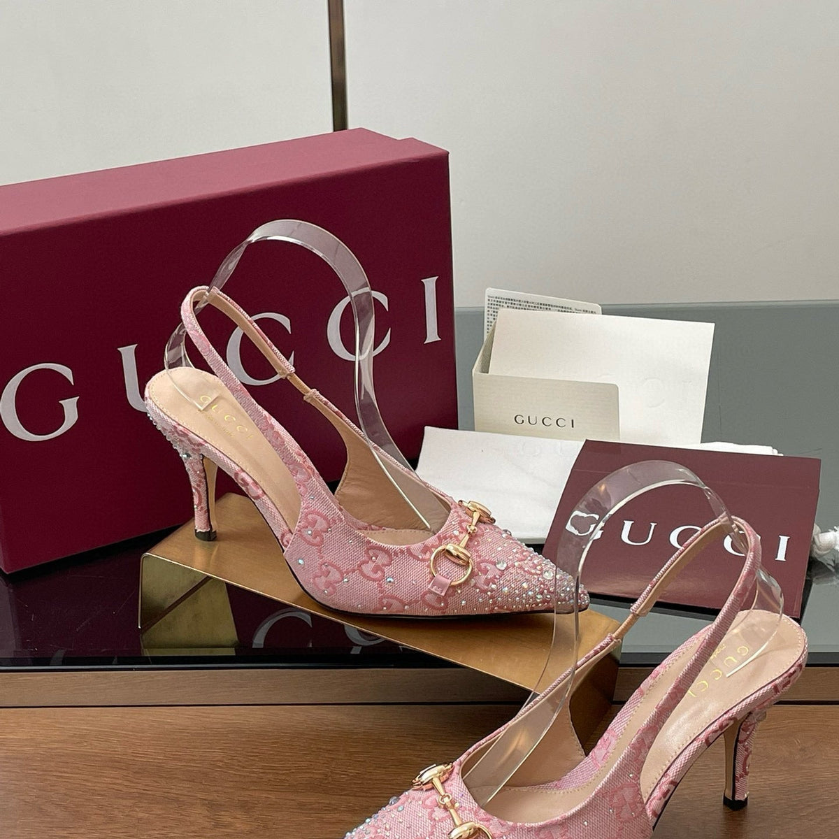 Gucci Shoes- Gucci Heels Premium Designer Casual Shoes