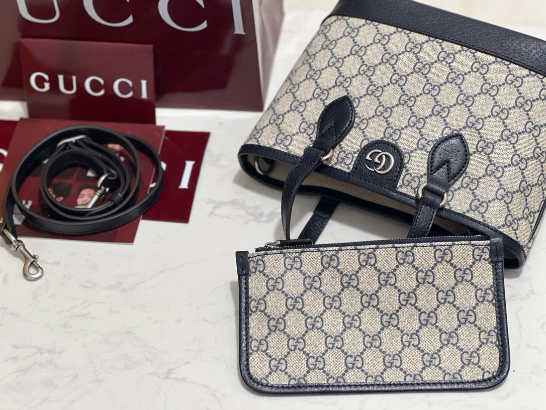 Gucci Bags- Gucci Ophidia Mini Tote Bag Elegant Everyday Designer Handbag