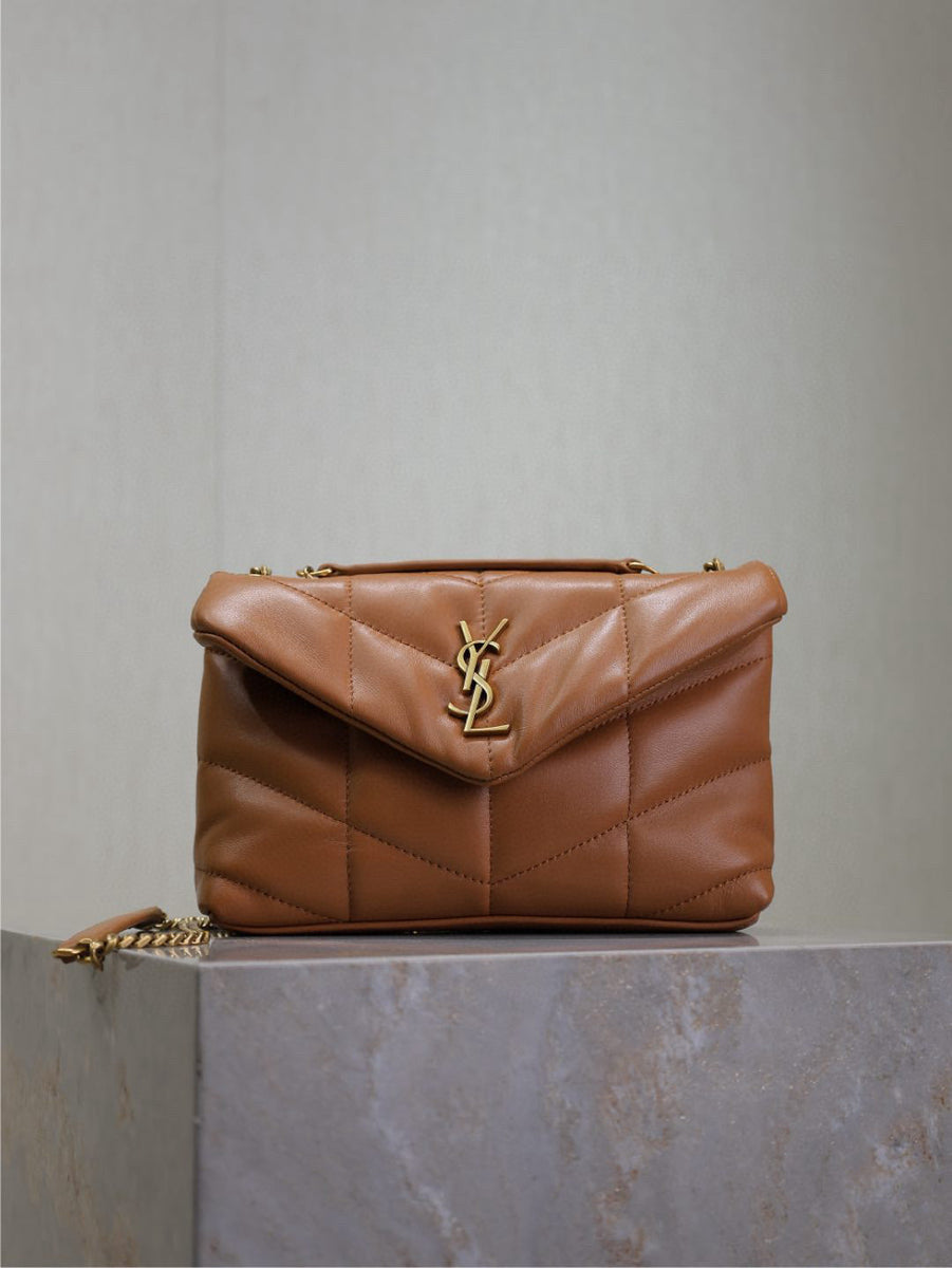 Saint Laurent Bags- Saint Laurent Toy Loulou Puffer Bag Luxury Designer Leather Handbag