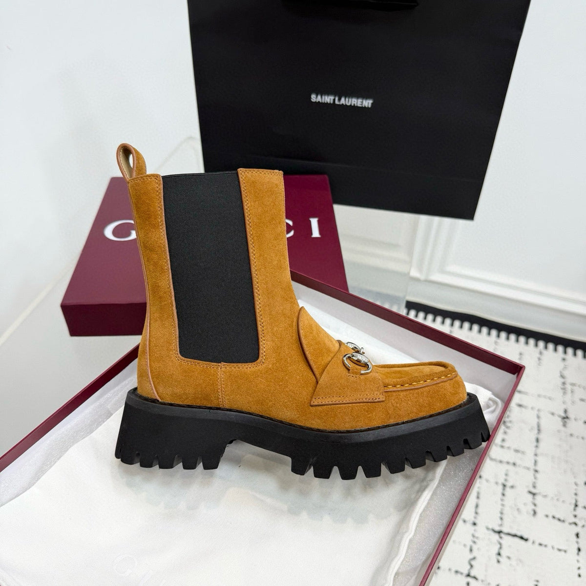 Gucci Shoes? Gucci Boots Premium Designer Casual Shoes