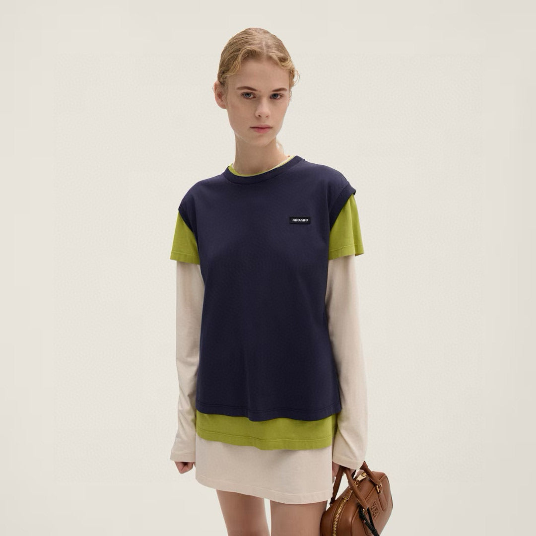 Tops- Miu M Top Premium Designer Casual Top