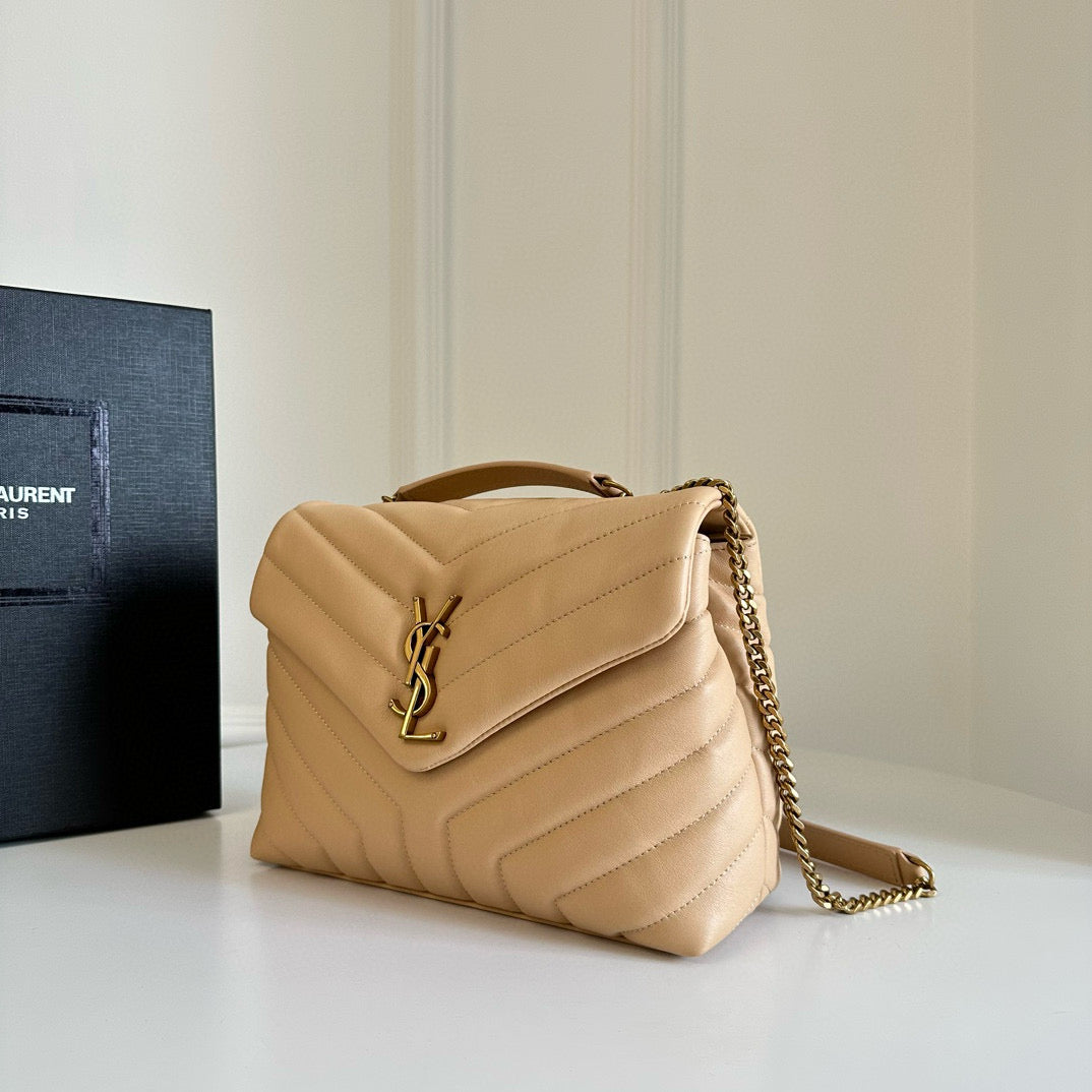 Saint Laurent Bags- Saint Laurent Loulou Small Bag Luxury Designer Leather Handbag