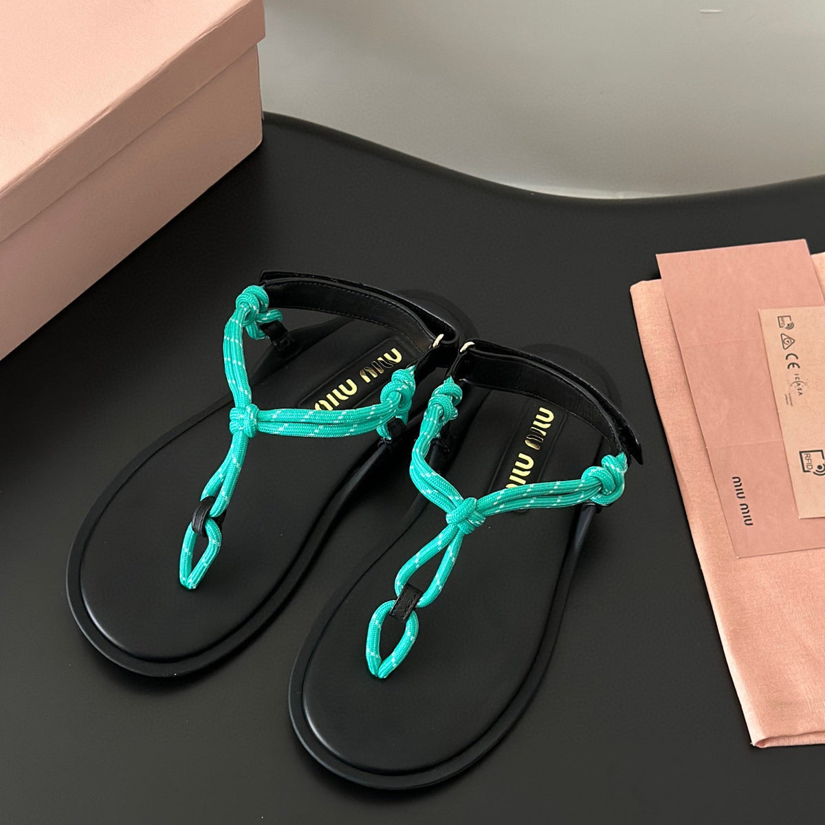 Shoes- Miu M Sandals Comfortable Everyday Designer Shoes