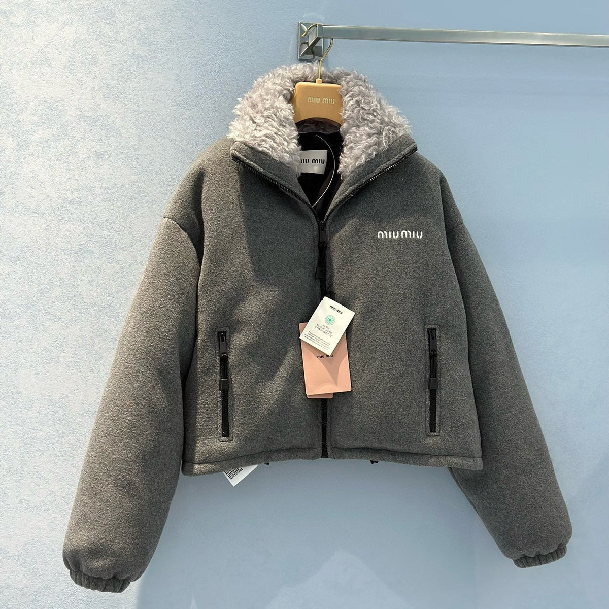 Jackets- Miu M Jacket Luxury Designer Outerwear Jacket