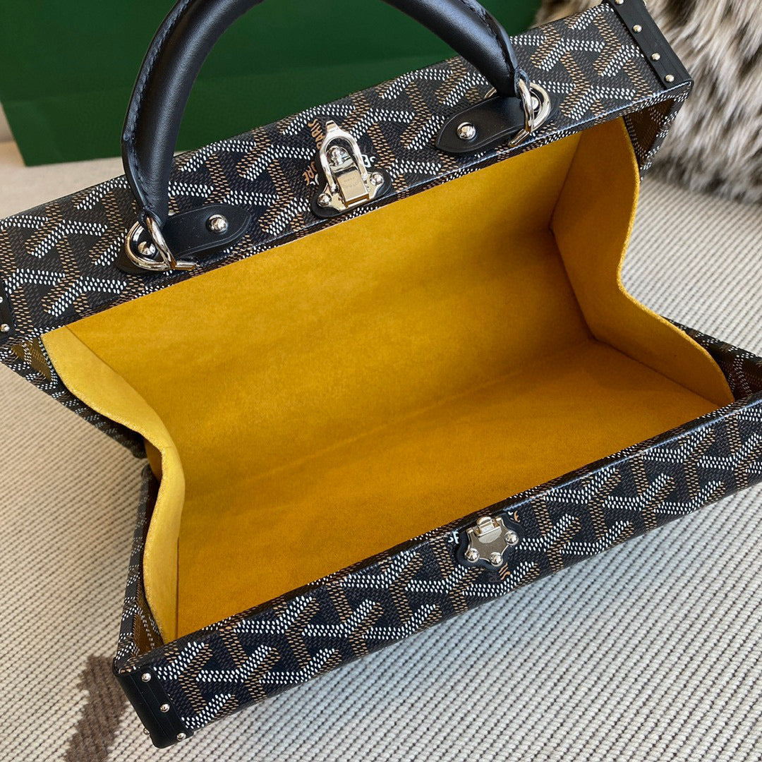 Bags- Goya Grand Hotel Trunk Bag Premium Designer Shoulder Bag