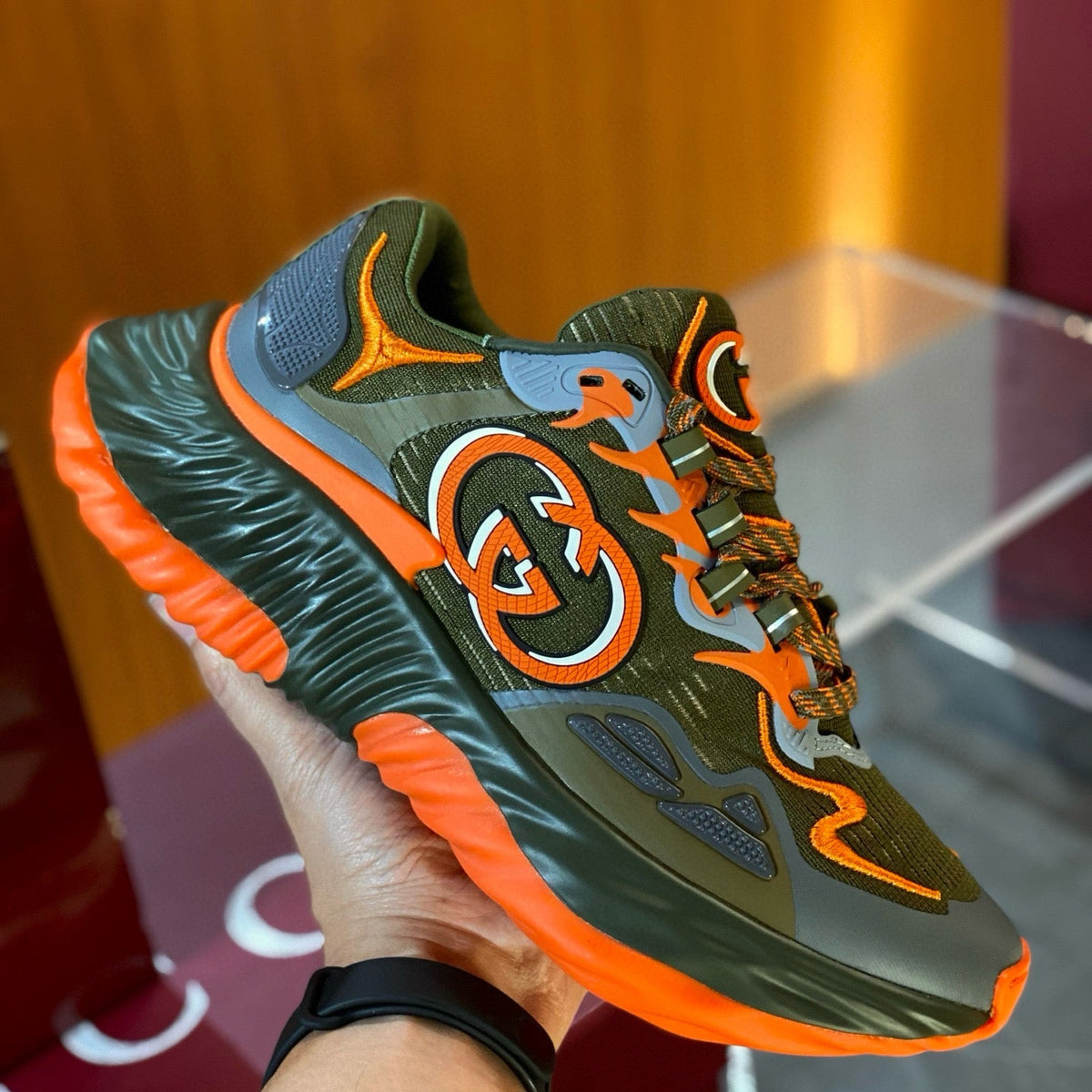 Gucci Shoes- Gucci Ripple Sneakers Luxury Lifestyle Designer Footwear