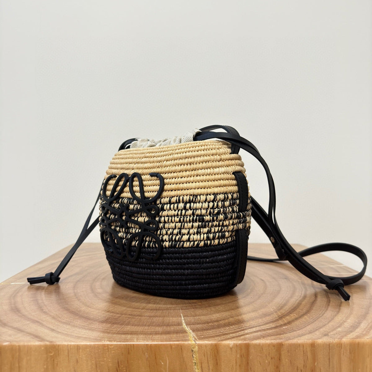 Bags- Loew x Paula’s Ibiza Beehive Basket Bag Luxury Designer Leather Handbag