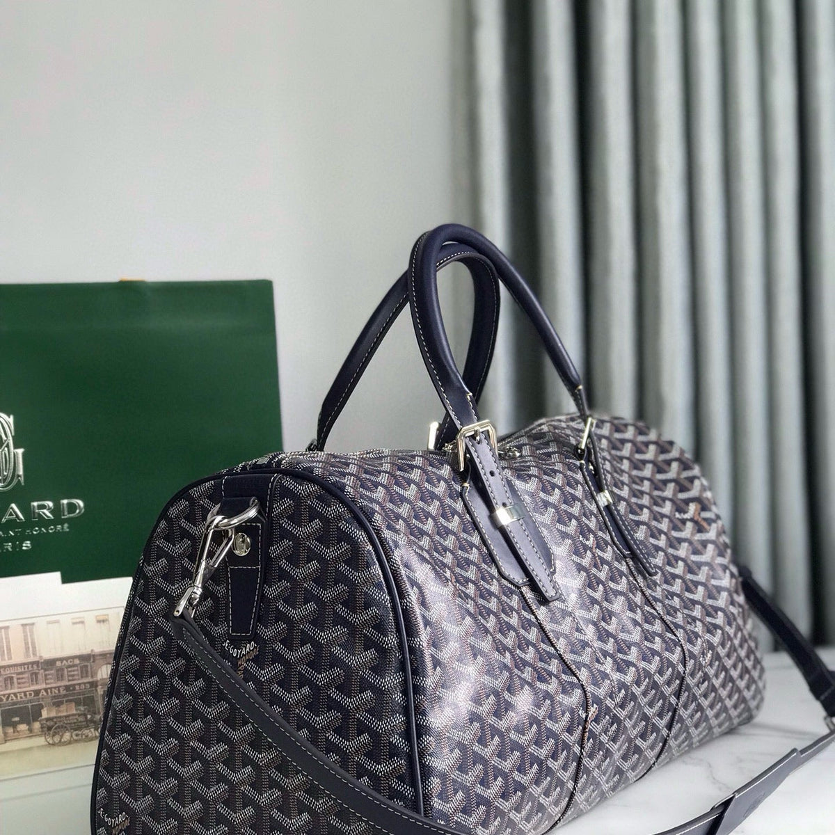 Bags- Goya Boston 45 Bag Luxury Designer Leather Handbag