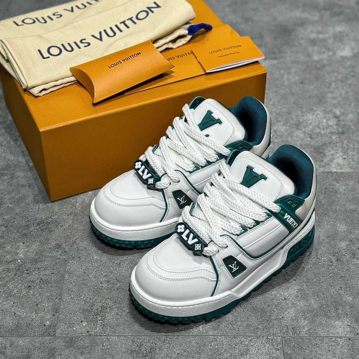 Louis Vuitton Shoes- Louis Vuitton Lou Trainers Luxury Lifestyle Designer Footwear