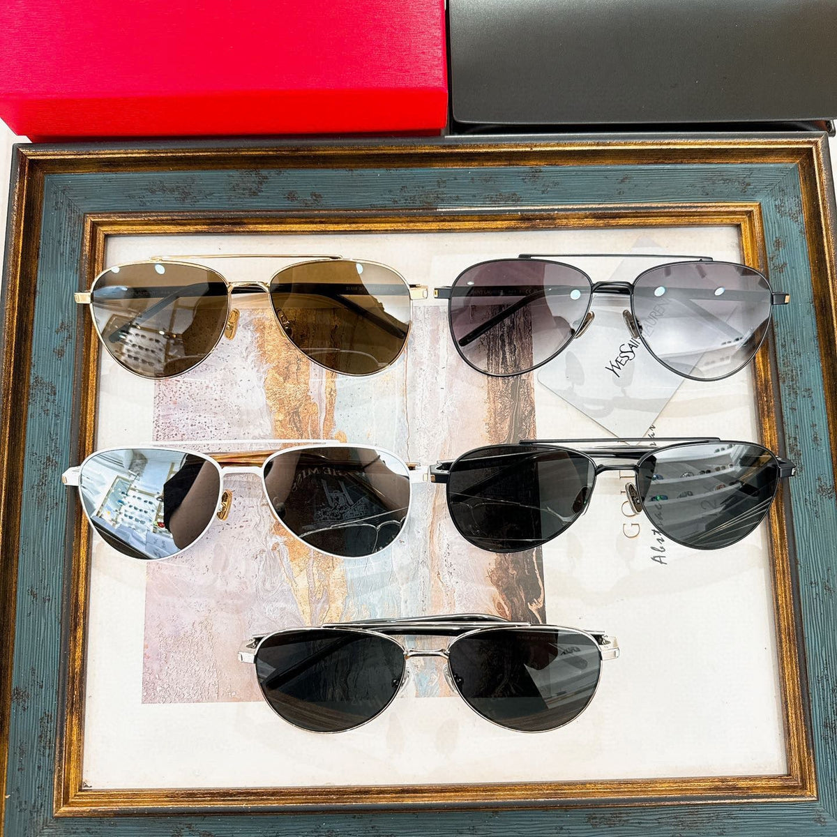 Saint Laurent Sunglasses- Saint Laurent Sunglasses Premium Fashion Designer Sunglasses