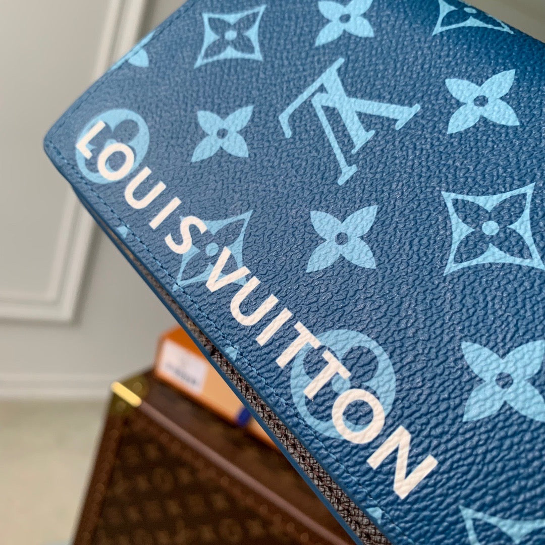 Louis Vuitton Wallets- Louis Vuitton Lou Wallet Compact Luxury Card Wallet