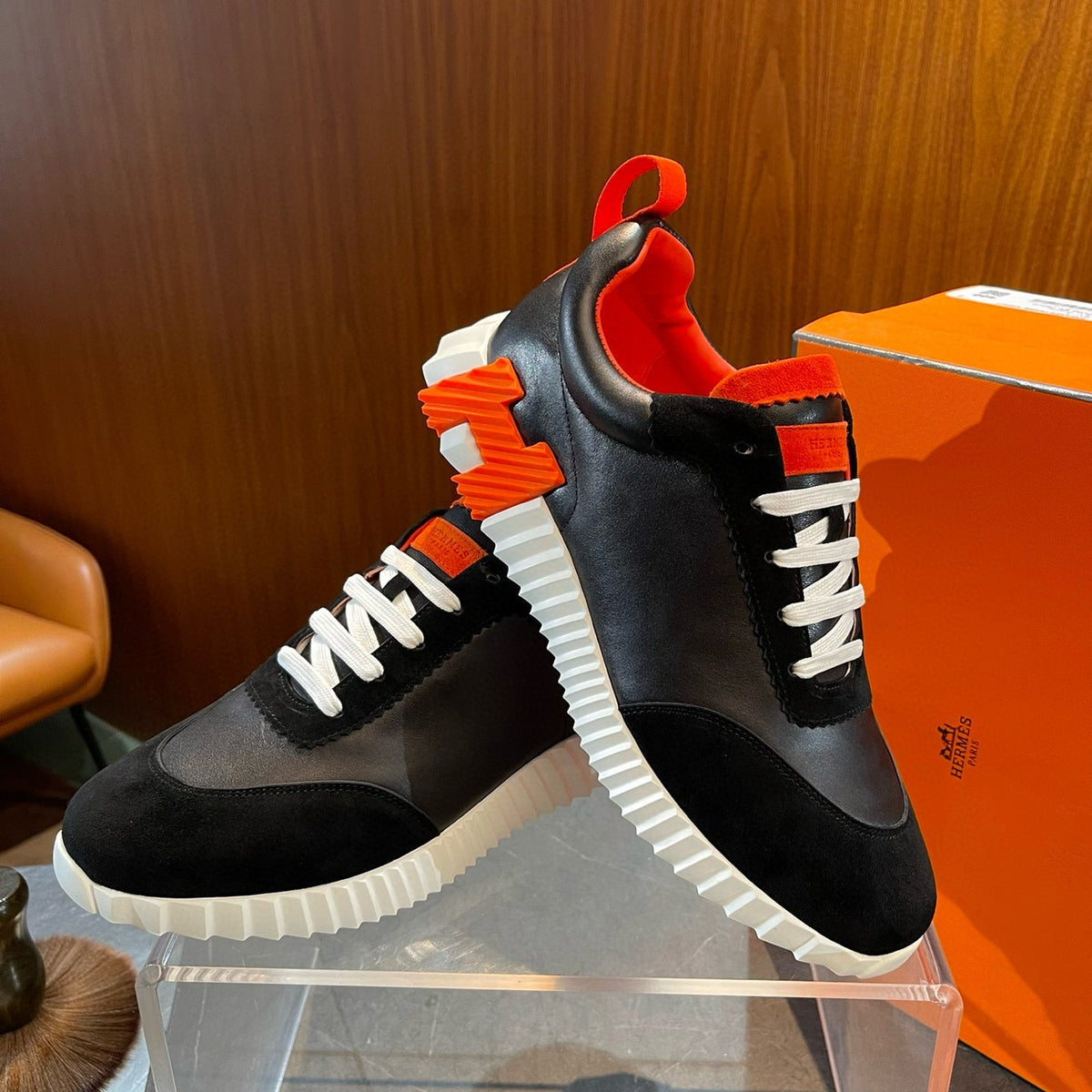 Shoes- Herm Bouncing Sneakers Luxury Lifestyle Designer Footwear