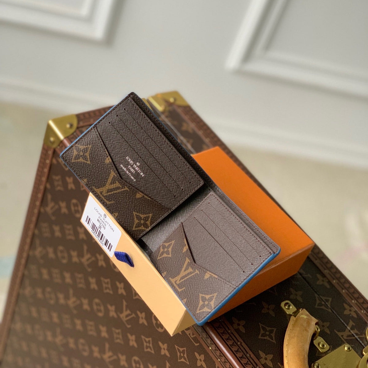 Louis Vuitton Wallets- Louis Vuitton Lou Wallet Compact Luxury Card Wallet