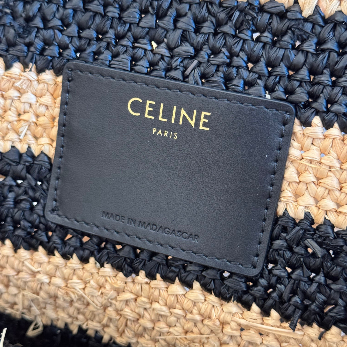 Bags- Cel Striped Couffin Panier Bag Premium Designer Shoulder Bag