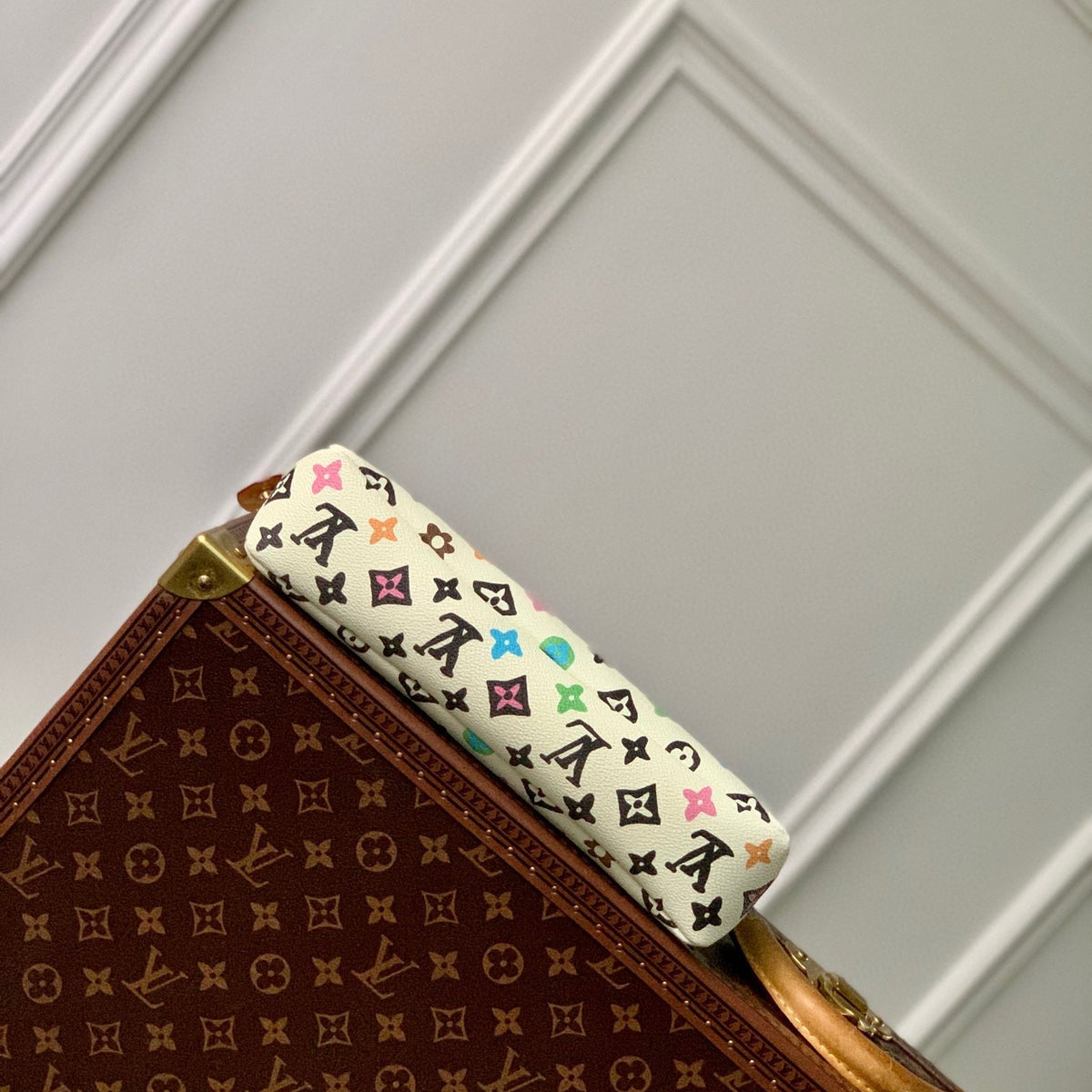 Louis Vuitton Bags- Louis Vuitton Lou Pochette Voyage Souple Pouch Premium Designer Shoulder Bag