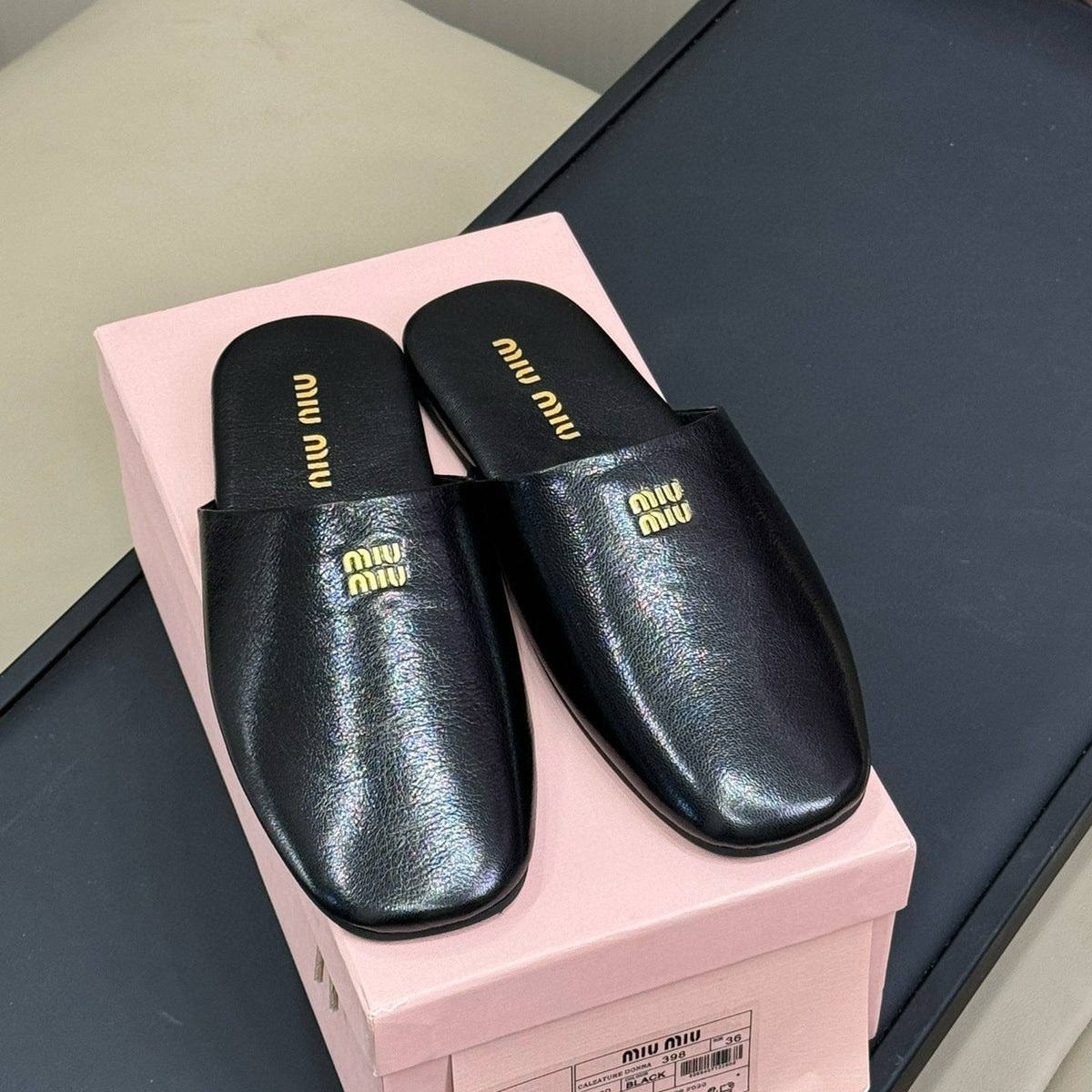 Accessories- Miu M Slippers Premium Everyday Designer Accessory