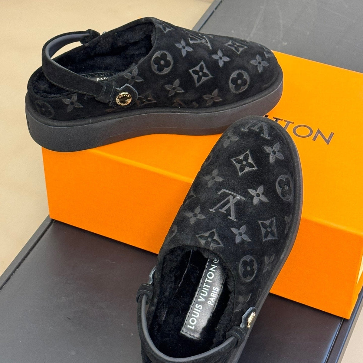 Louis Vuitton Accessories- Louis Vuitton Lou Aspen Clogs Premium Everyday Designer Accessory