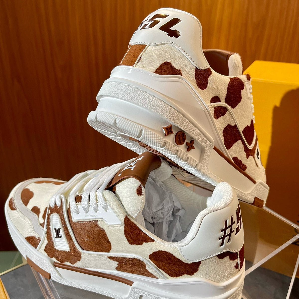 Louis Vuitton Shoes- Louis Vuitton Lou Trainers Comfortable Everyday Designer Shoes