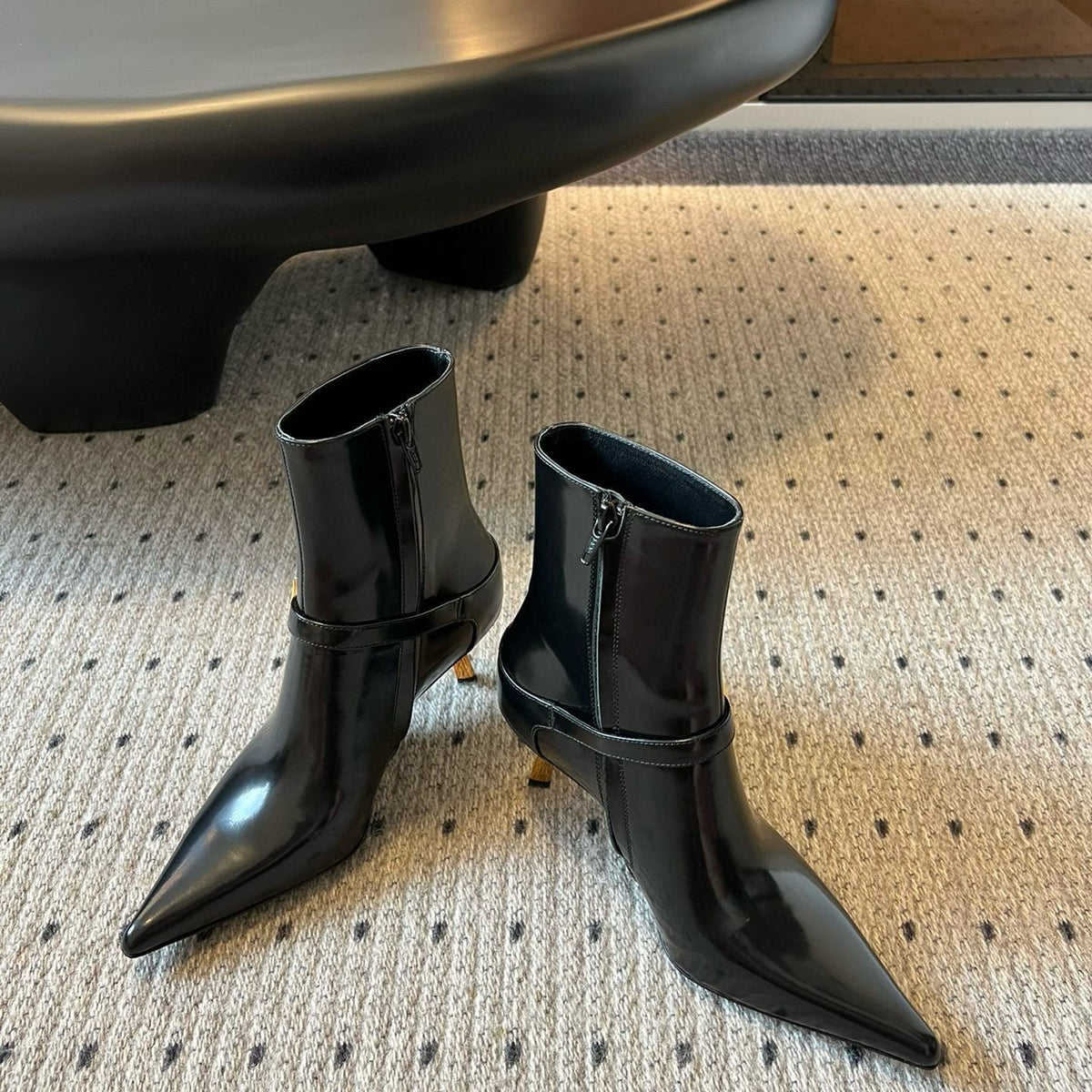 Saint Laurent Shoes- Saint Laurent Heeled Boots Luxury Lifestyle Designer Footwear