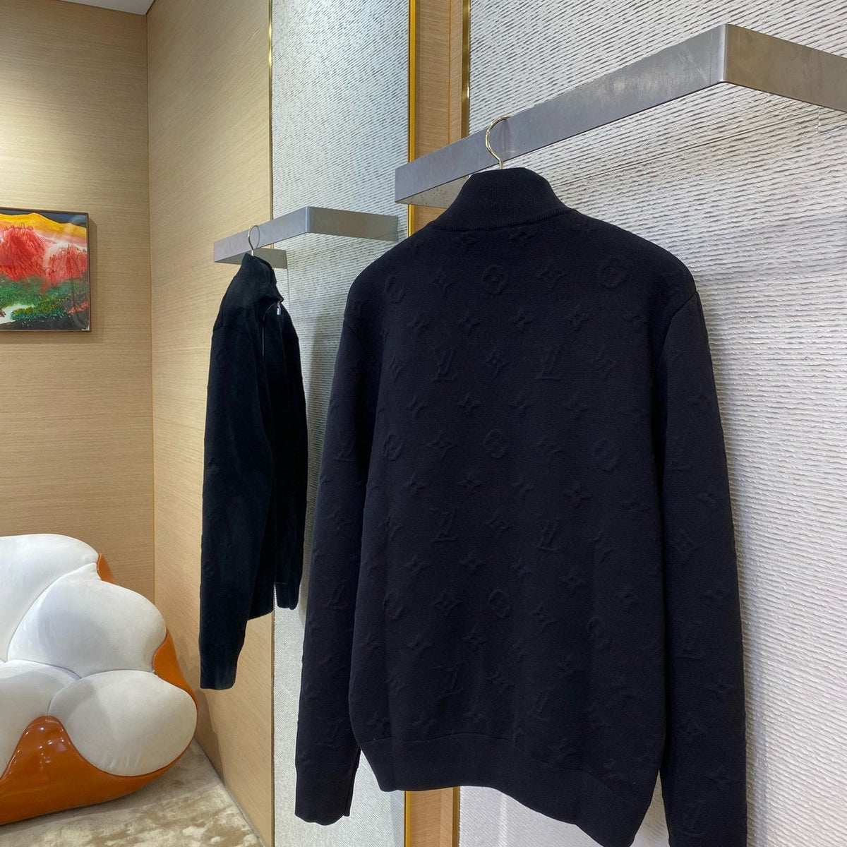 Louis Vuitton Sweaters- Louis Vuitton Lou Zip Jumper Premium Casual Designer Knitwear