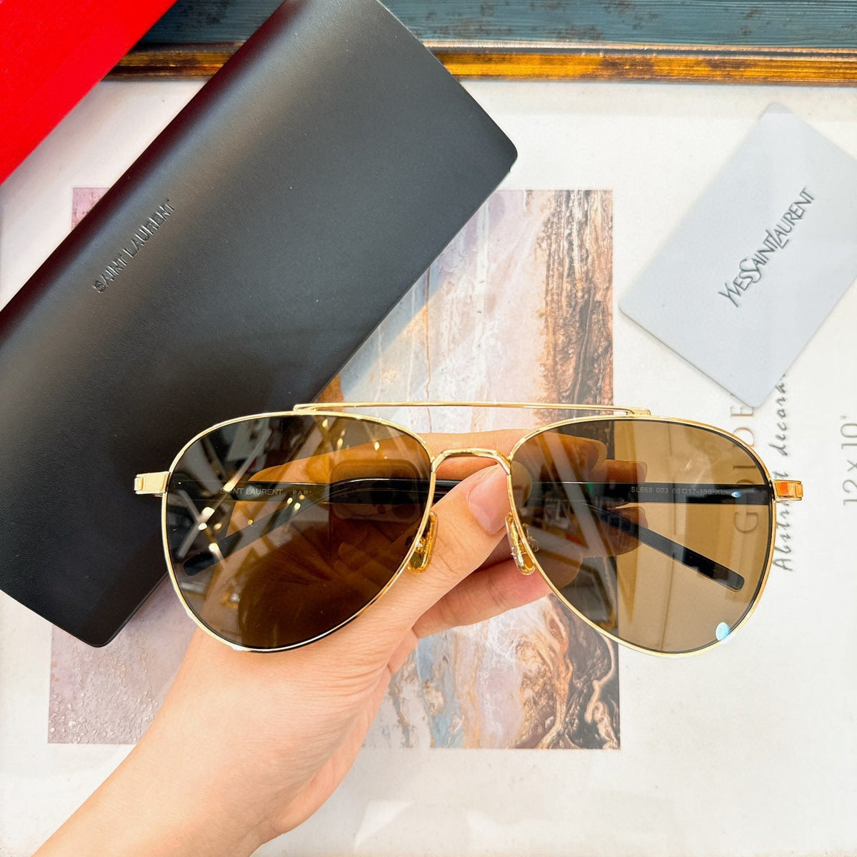 Saint Laurent Sunglasses- Saint Laurent Sunglasses Premium Fashion Designer Sunglasses