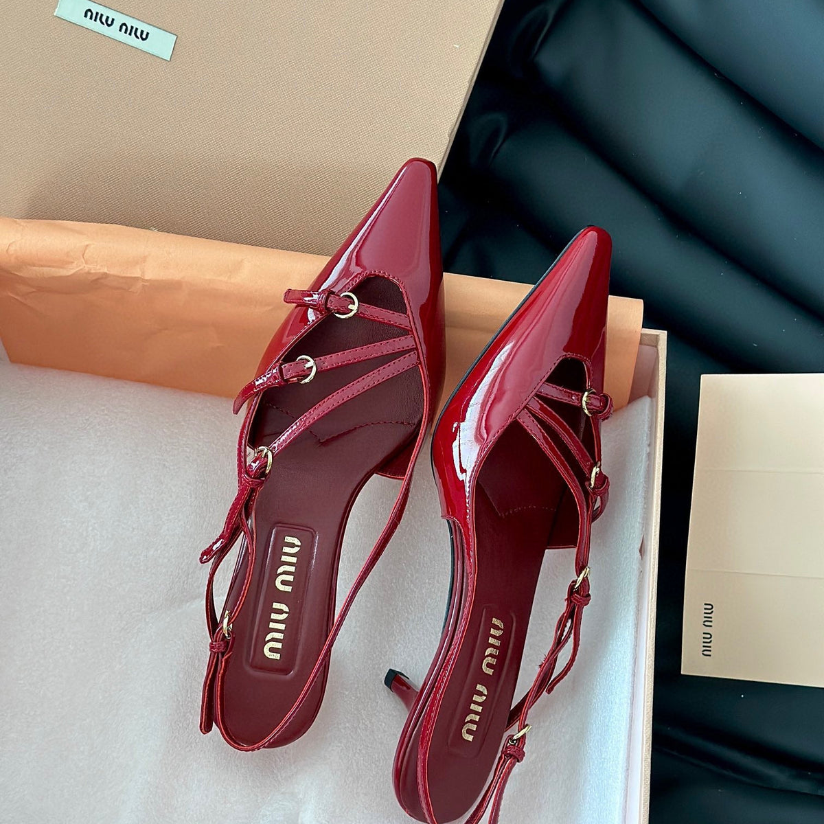 Shoes- Miu M Heels Luxury Lifestyle Designer Footwear