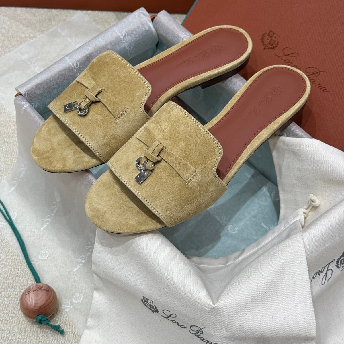 Jewellery- Loro P Summer Charm Slipper Luxury Designer Statement Jewellery