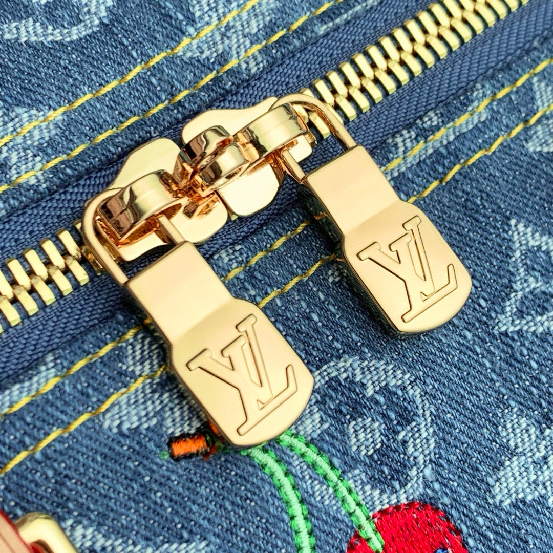 Louis Vuitton Bags- Louis Vuitton Lou x Murakami Keepall 45 Bag Luxury Designer Leather Handbag