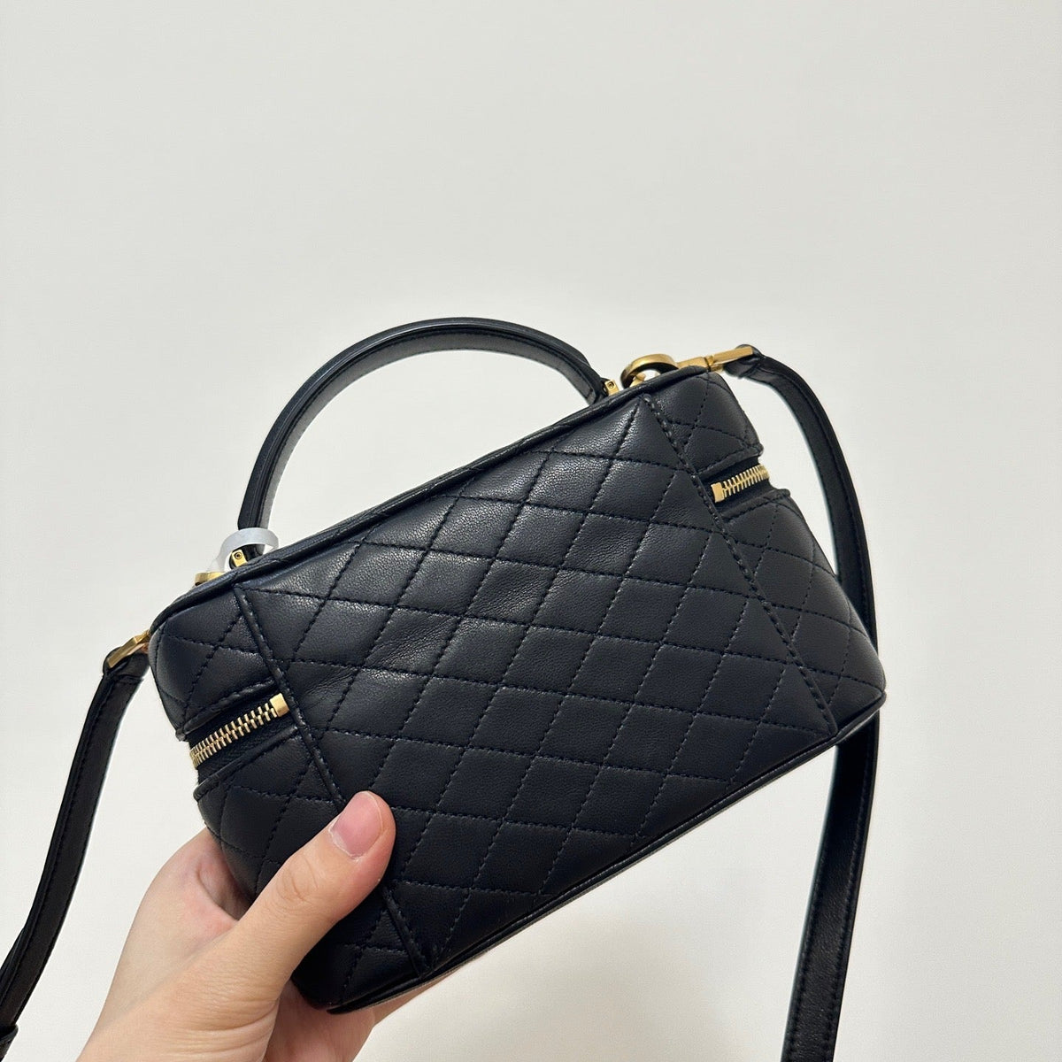 Saint Laurent Bags- Saint Laurent Gaby Mini Vanity Bag Luxury Designer Leather Handbag