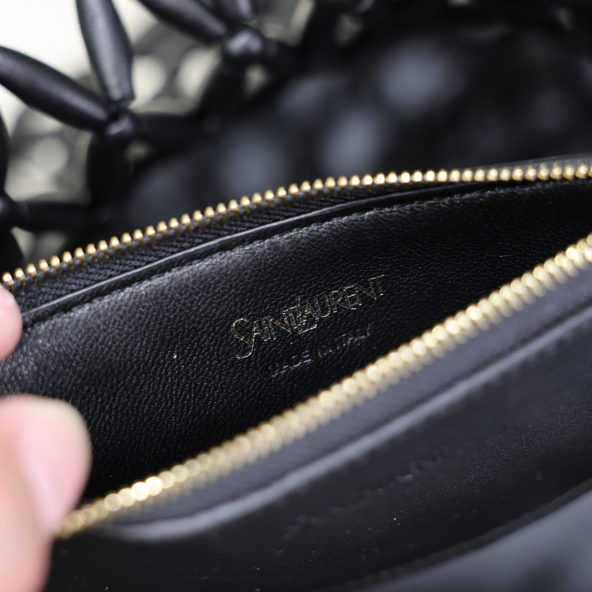 Saint Laurent Bags- Saint Laurent Supple Bucket In Wood Bag Elegant Everyday Designer Handbag