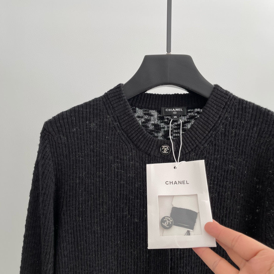 Chanel Sweaters? Chanel Cardigan Luxury Designer Knit Sweater
