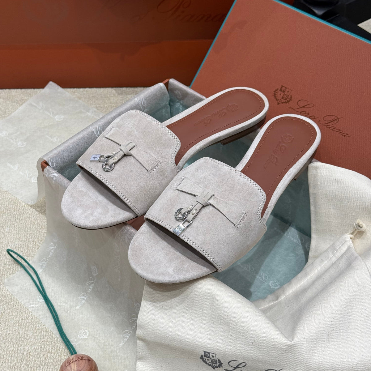 Jewellery- Loro P Summer Charm Slipper Luxury Designer Statement Jewellery